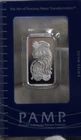 Pamp Lady Fortuna 10 Gram .999 Silver Bar Sealed in Assay Card