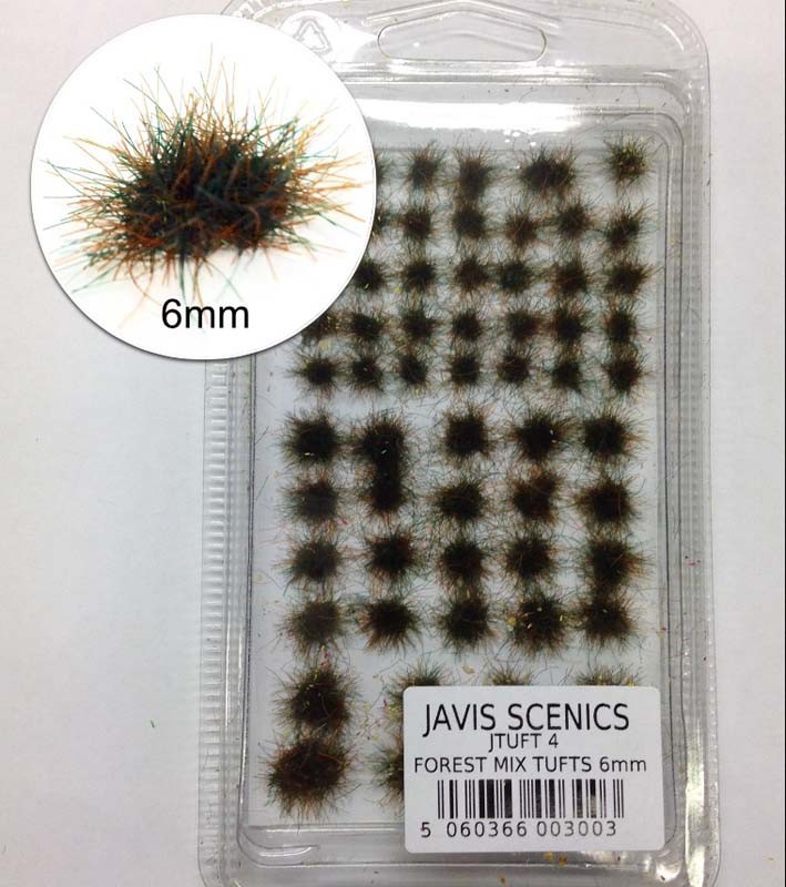 New Javis JTUFT4 Forest Grass Tuft Set 6mm