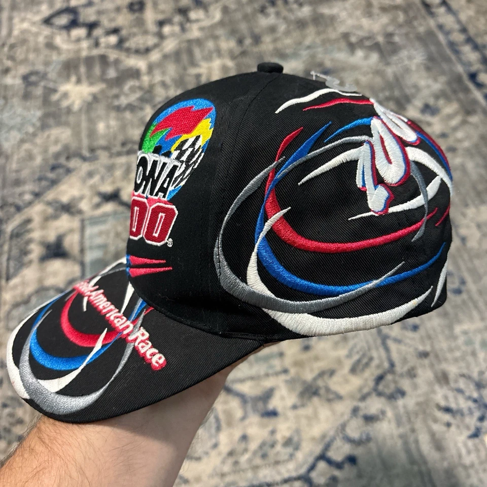 Gorra de colección Daytona 500 Nascar 20 de febrero de 2000 impresión total Foto 2 de 4