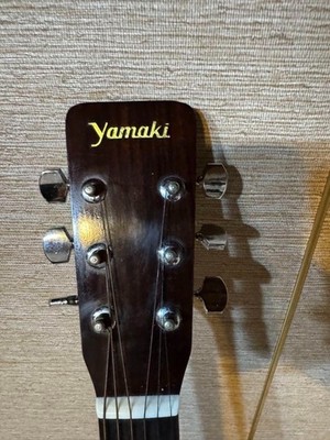 段YAMAKI YW-15 アコースティックギター ジャパンビンテージ Yamaki YW-15 Acoustic Guitar Japan Vintage 1970s Natural Spruce