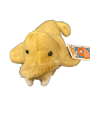 Ark Buddies Wally Walrus plush bean bag animal Black Bead Eyes 8'' NWT