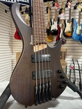 Ibanez Bass Workshop EHB605 Electric Bass Guitar - Walnut Flat  PLEK D 857