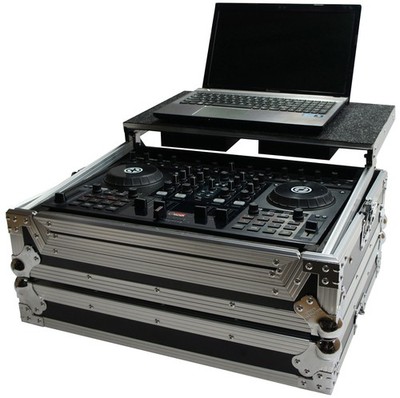 Harmony HCTKS4LT Flight Glide Laptop Stand DJ Custom Case for Traktor Kontrol S4