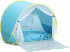 Baby Beach Tent, Pop up Play Tent for Infants, UV Protection Sun Shelter for Tod