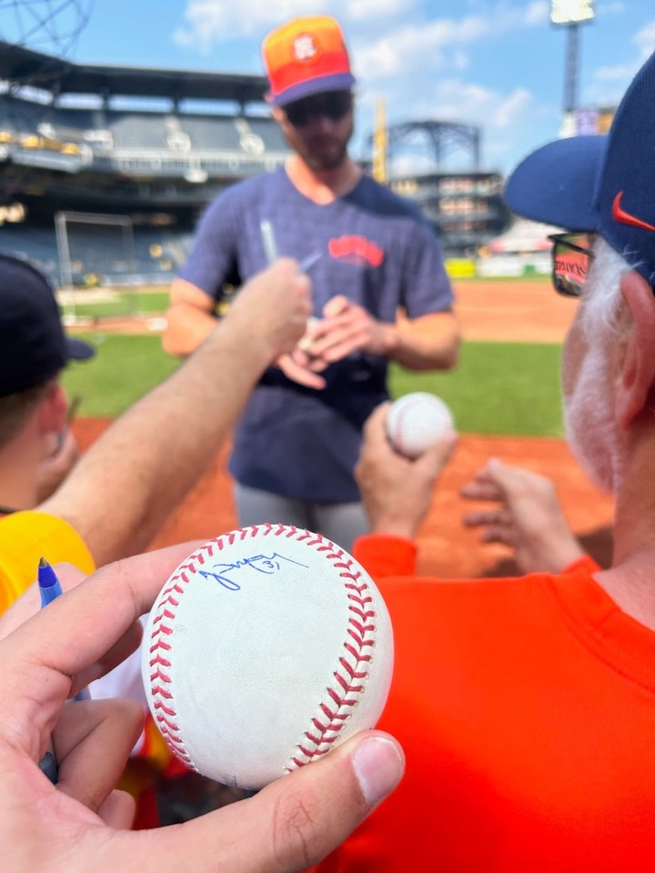 JACOB MELTON AUTOGRAPHED SIGNED BASEBALL HOUSTON ASTROS; PHOTO PROOF eBay