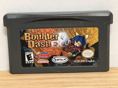 Boulder Dash EX (GameBoy Advance, 2002) Cartridge Authentic & Tested