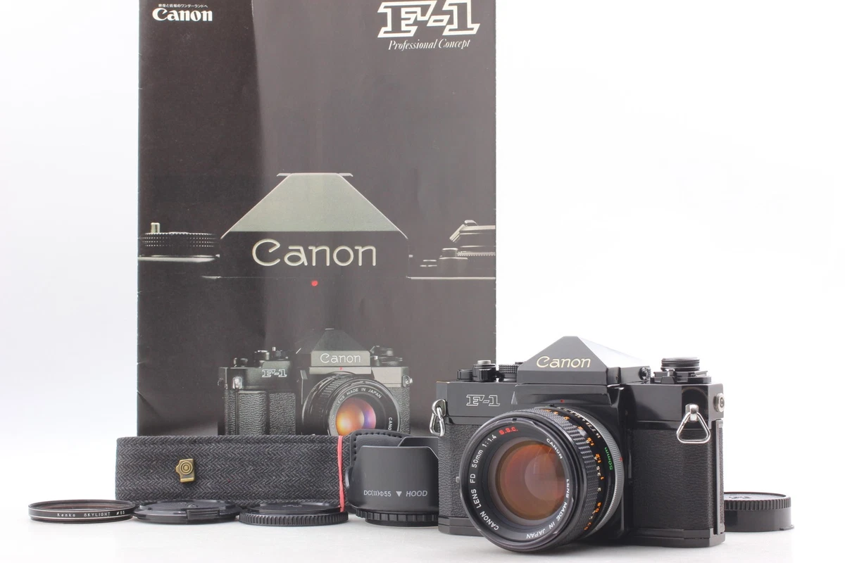 Canon F-1 前期 + FDレンズ 28mm, 50mm カメラセット Preços baixos em Câmeras de filme Canon F-1 | eBay