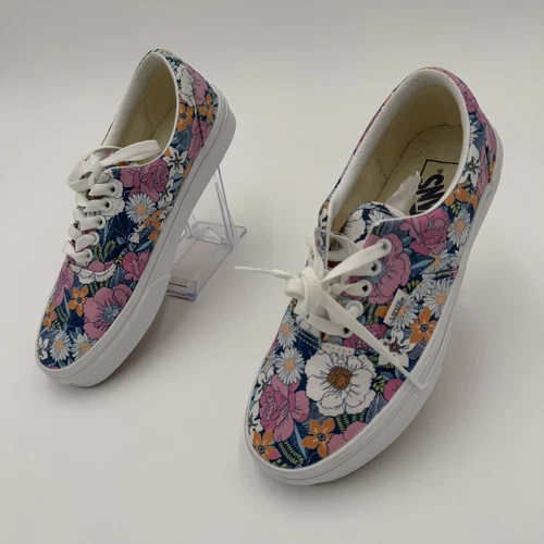 Vans Off The Wall Flats Sneakers Stampa Floreale Donna Taglia 7 5 NUOVE RARE
