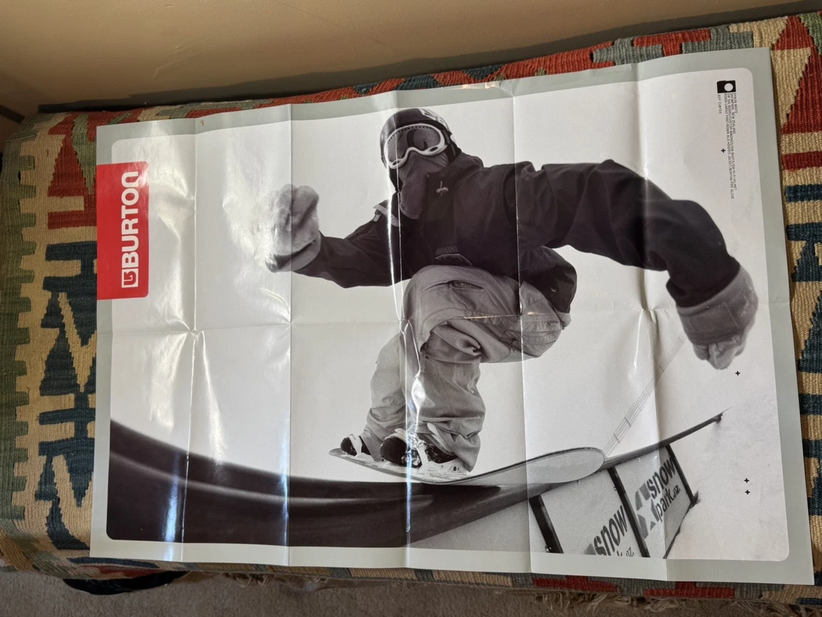 burton snowboard poster products for sale | eBay