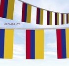 10M Colombia Columbia CONMEBOL Copa America Flag Bunting Bandera de Colombia