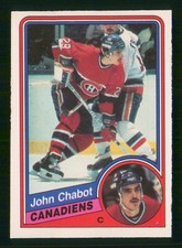 JOHN CHABOT RC 1984-85 O-PEE-CHEE 84-85 NO 258 NRMINT+          9855