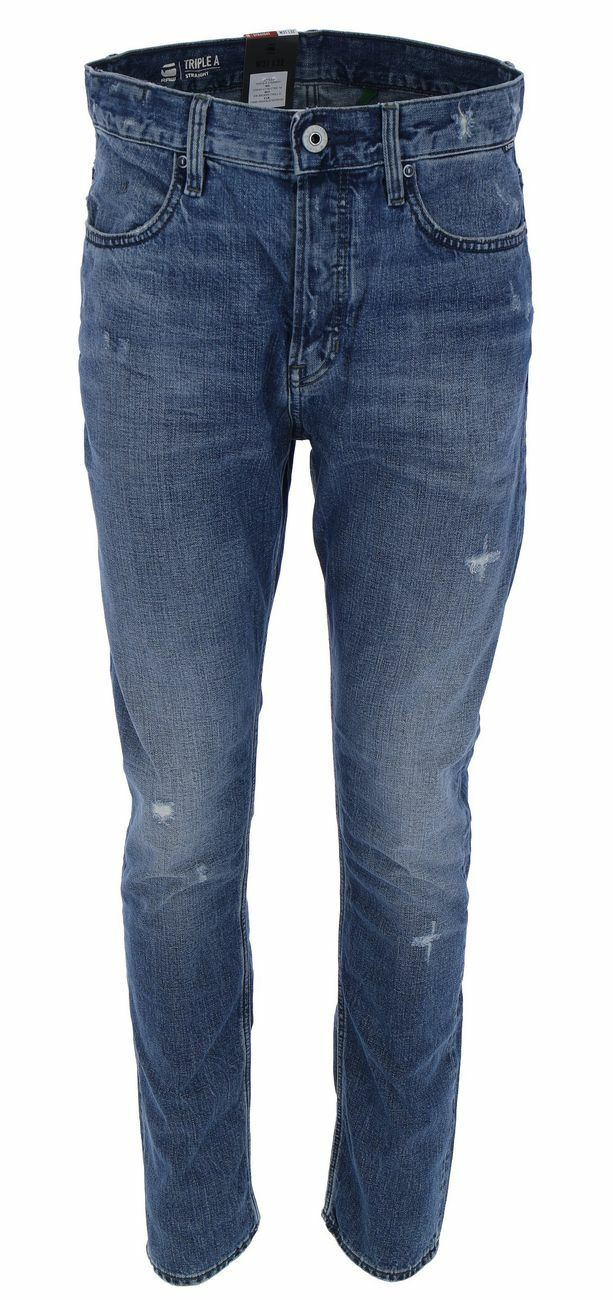 Джинсы Herren REGULAR ПРЯМОГО кроя из НЕОБРАБОТАННОГО денима G-STAR TRIPLE A