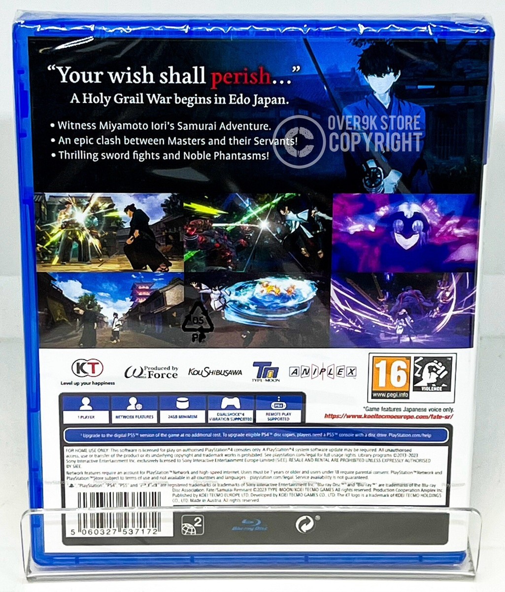 Fate/Samurai Remnant - PS4 - Brand New | Factory Sealed | eBay