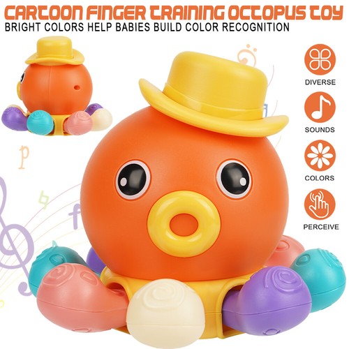 Baby Interactive Musical Sound Crawling Octopus Toys Moving Infants Toys Gift UK - Picture 20 of 22