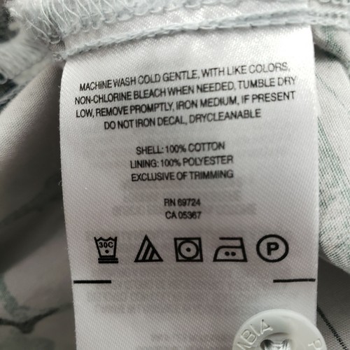 Camisa Columbia PFG para Hombre Grande L Gris Todo Estampado de Pescado Ventilado Botones - Imagen 8 de 8