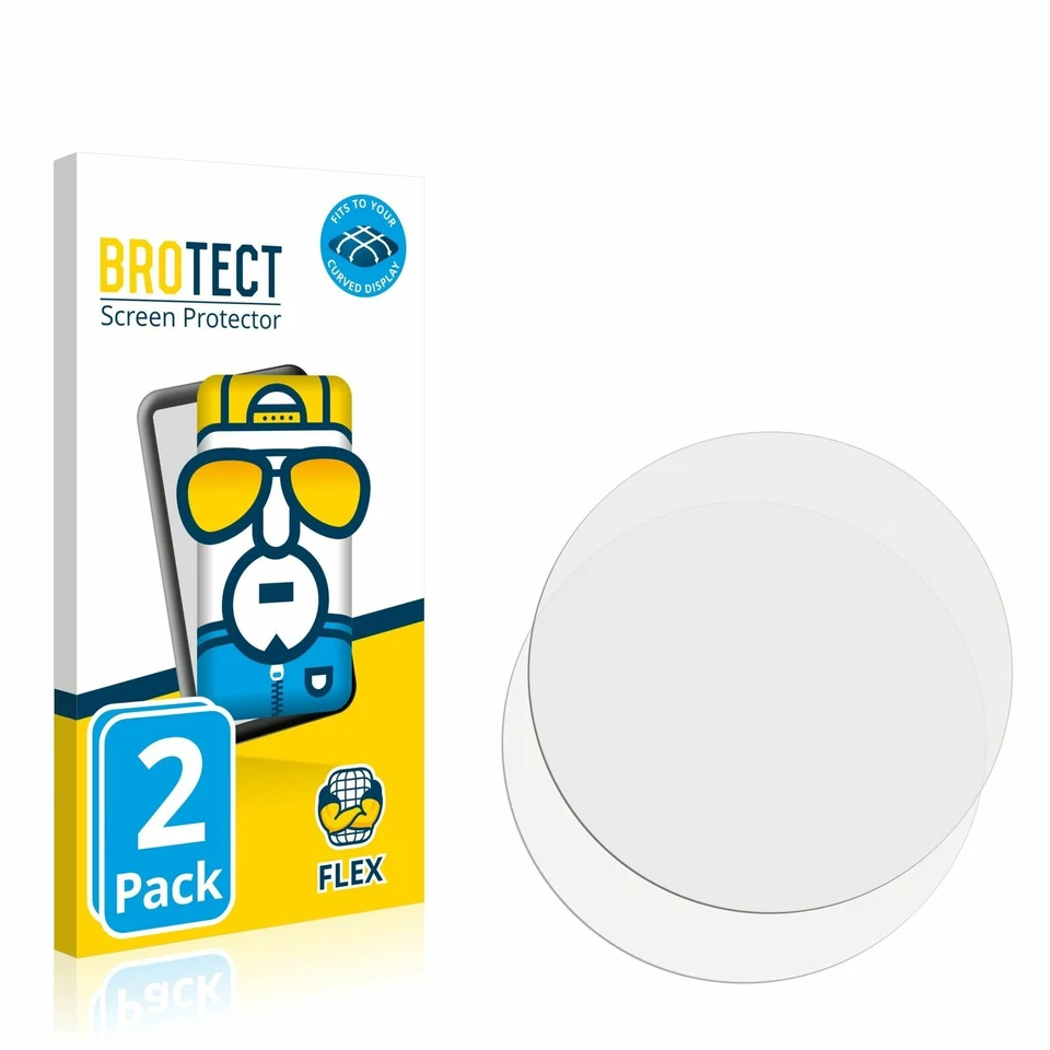 Nokia Activité Steel HR (36 mm) 2x ® Flex 3D Curved Full Cover Screen Protector - Image 3 of 4