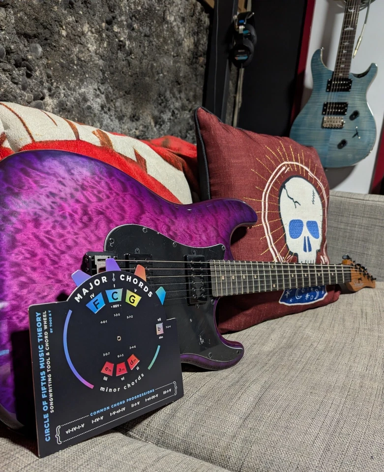 Circle of Fifths Music Theory Songwriting Tool & Chord Wheel by tooz & t. - Image 4 of 4