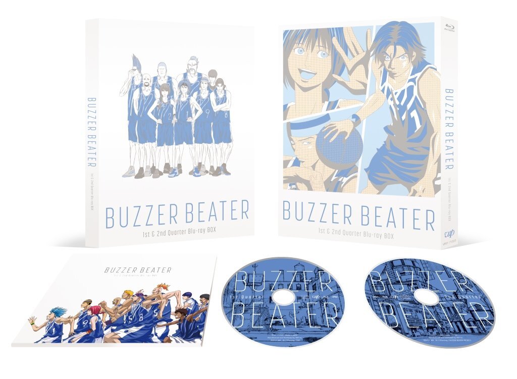 その他 BUZZER BEATER 1st & 2nd Quarter Blu-ray BOX BUZZER BEATER 1st & 2nd Quarter Blu-ray BOX used JAPAN F/S