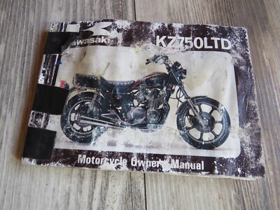 1980 KAWASAKI KZ 750 H2 LTD ORIGINAL OWNERS MANUAL & WIRING