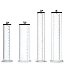Acrylic Vacuum Cylinder for Penis Pump 9 & 12 Inch Enlarger Tube [1.75" - 3"]