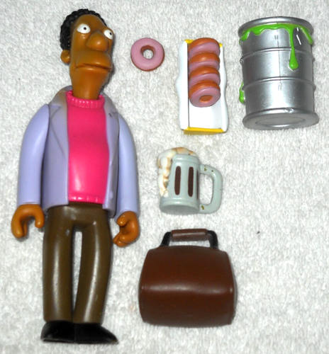 The Simpsons - Carl - 100% complete (Playmates)