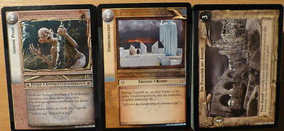 CCG 62a-c Lord of the Rings / Hobbit Return of the King Komplettsatz deutsch