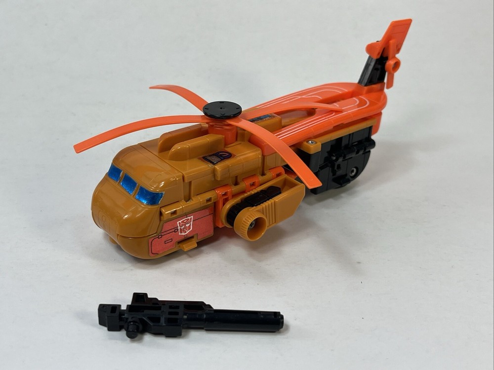 Sandstorm Transformers G1 Sandblaster Gun Complete Triple Changer 1986 hasbro