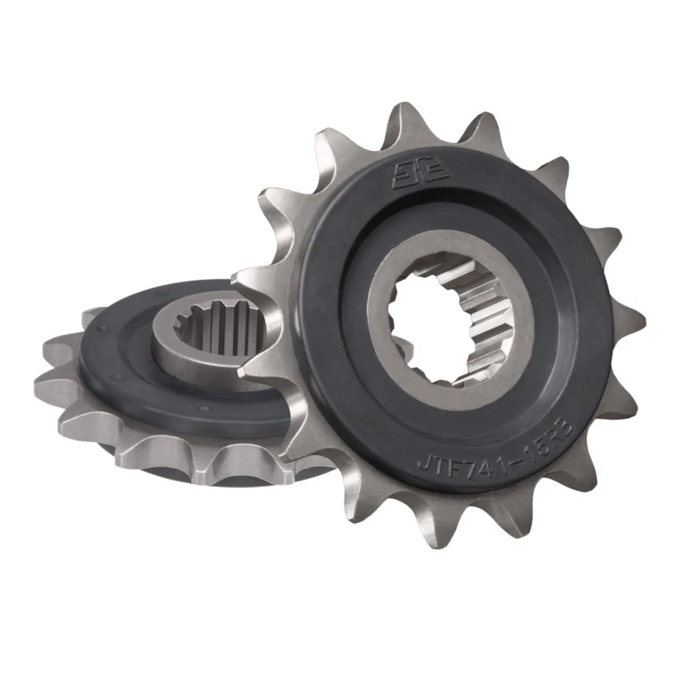 JT Sprocket for Ducati 999 S 2003-2006 Front Rubber Black - Image 2 of 4