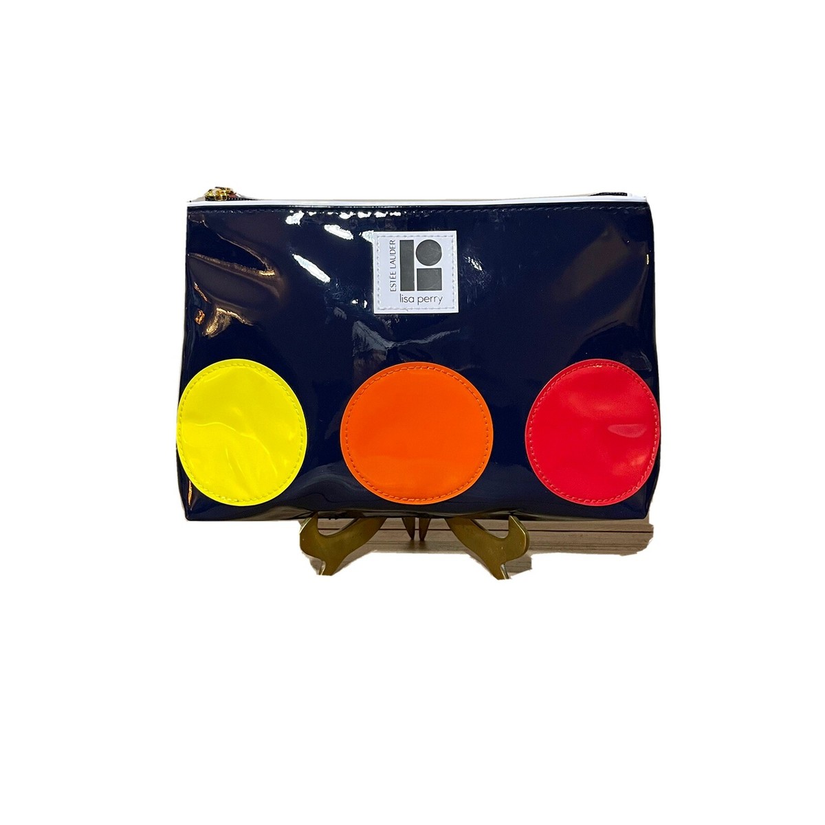 NEW Lisa Perry x Estee Lauder collaboration Cosmetic Bag w/ Zipper - Main Image