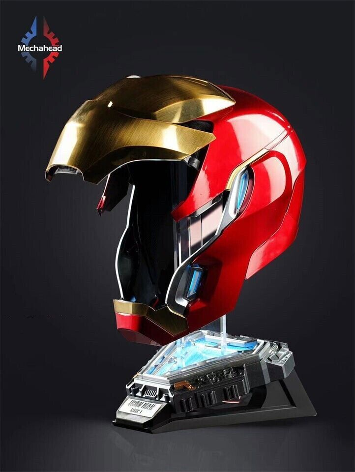 Mechahead Iron Man Helmet MK50 1/1 Wearable Cosplay MASK Upgraded