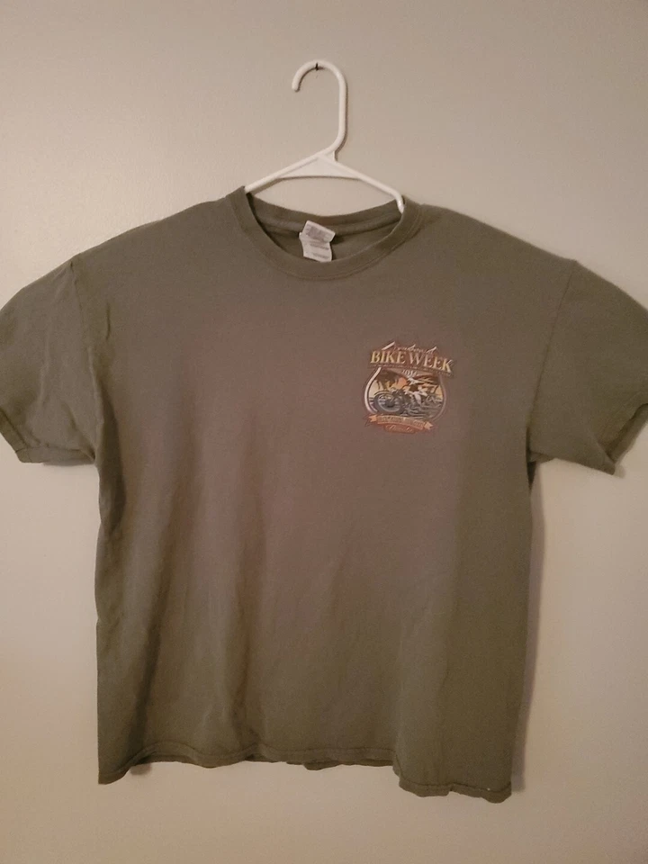 Daytona Beach Bike Week 2014 T-shirt Size L BI22 - Image 2 of 4