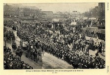 Holiday in Amsterdam Queen Wilhelmina moves in with the Prince Consort 1903