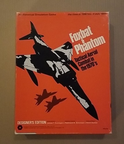 SPI 1973: Foxbat & Phantom - 1970's Tactical Aerial Combat War - Komplett