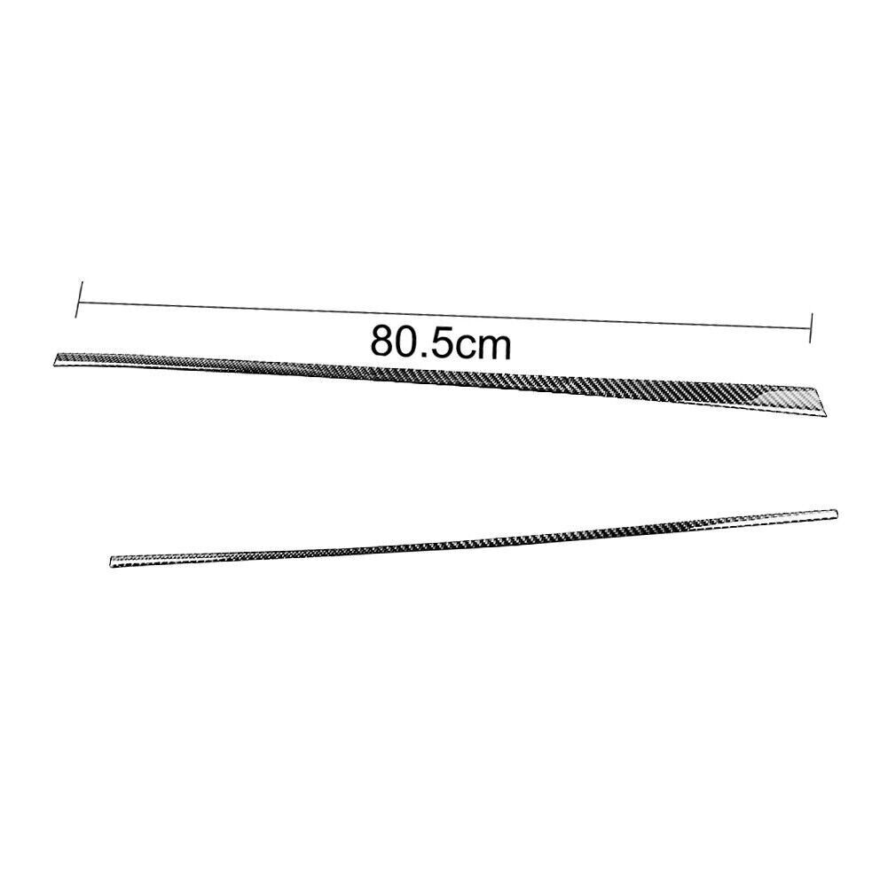 Carbon Fiber Interior Main Dash Cover Trim Strip For BMW Z4 E85