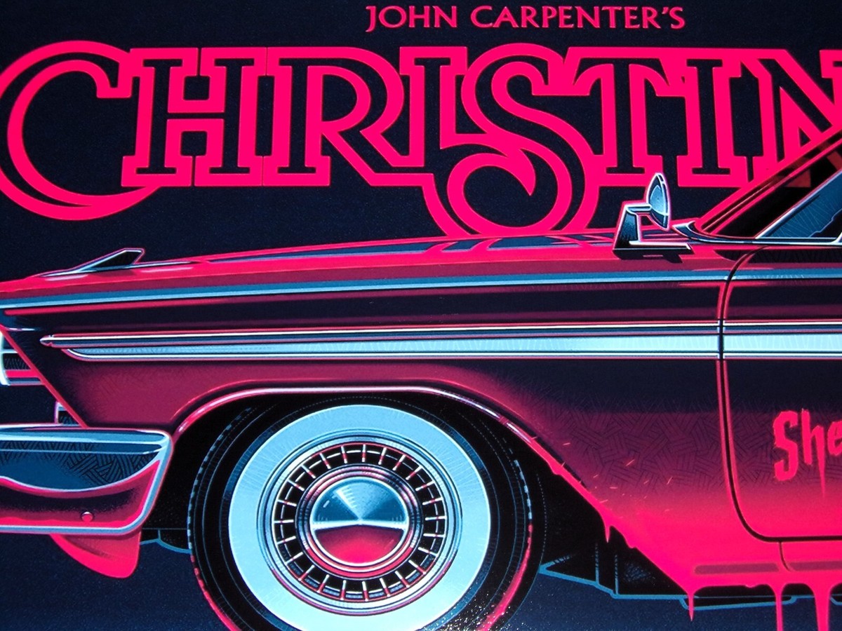 Christine 1983 John Carpenter '58 Plymouth Fury Alt Poster 19
