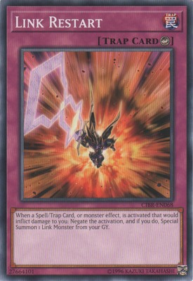 Yugioh CIBREN068 Link Restart Unlimited Common Card  eBay