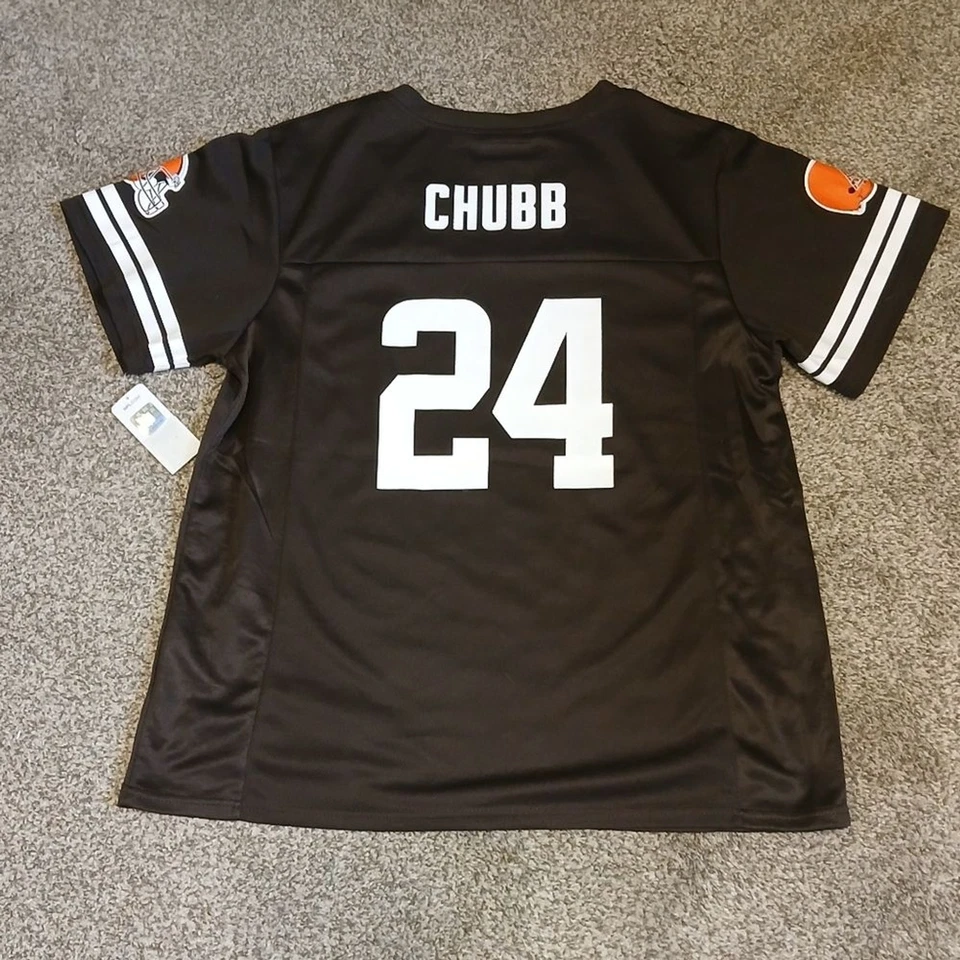 Camiseta para mujer Cleveland Browns Nick Chubb #24 NFL talla XL (NUEVA CON ETIQUETAS) Foto 2 de 4
