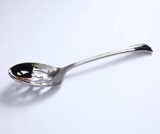 Gorham TRILOGY Design Studio Pierced Serving Spoon Japan Stainless Excellent