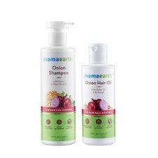 Mamaearth Set Onion Hair Oil  Onion Shampoo for Hair Fall Control 250ml FS