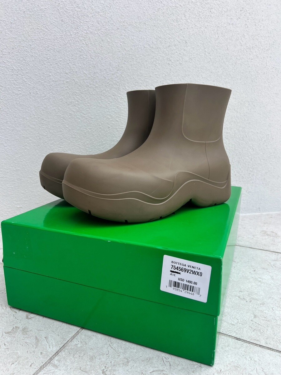 Bottega Veneta Puddle Long ラバーブーツ 37 Bottega Veneta - Puddle Rubber Boots - Orange Bottega Veneta