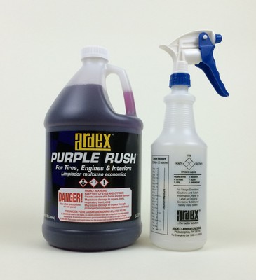 Car Detailing - Engine-Tire-Wheel-Cleaner - Ardex Purple Rush Gal.   