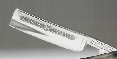 顔剃　68 HAMILTON SWEDISH HIGH STEEL 68 HAMILTON SWEDISH HIGH STEEL FOR BARBERS USE Straight Razor
