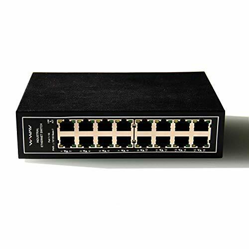 WIWAV 16 Porte Switch Industriale - Connessione Sicura per Aziende