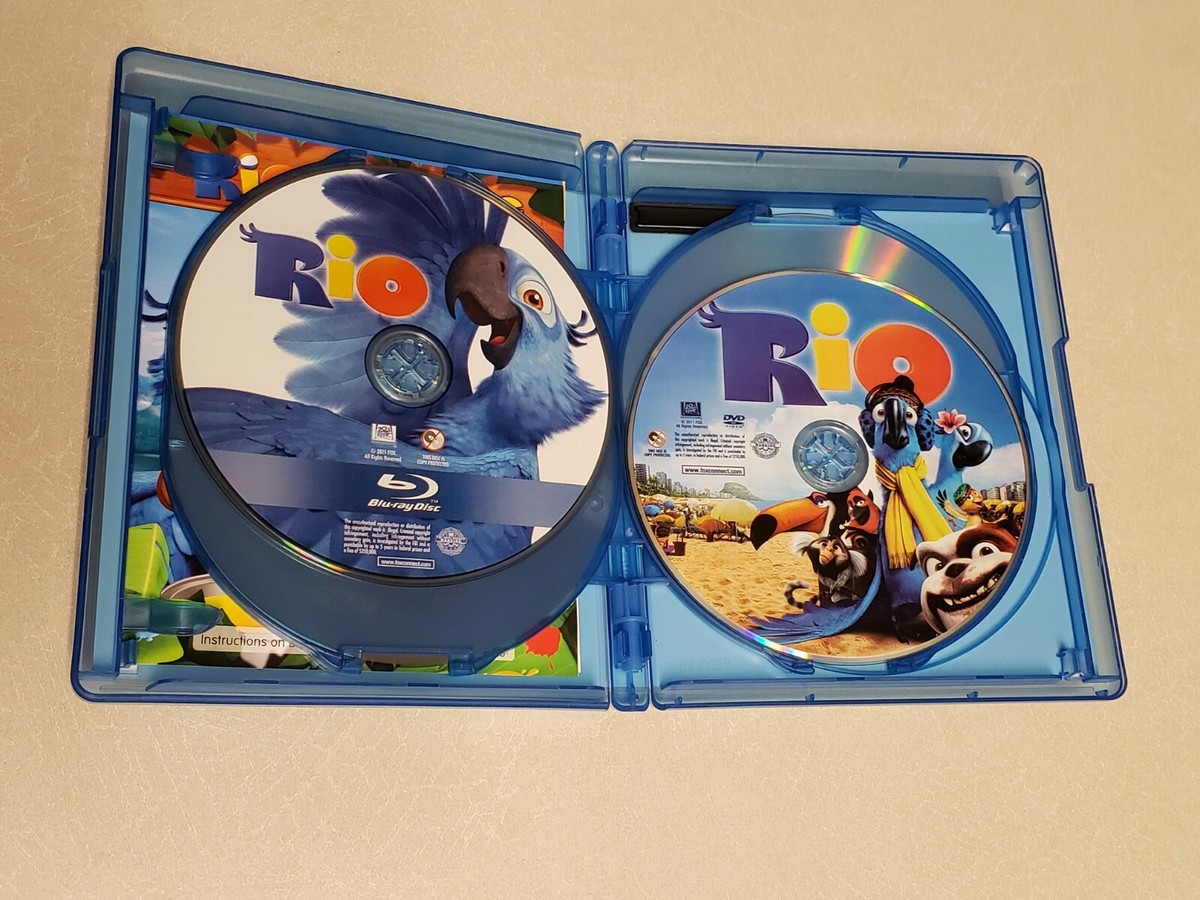 Rio (2011) Blu-ray 3D + Blu-ray + DVD + Digital | eBay