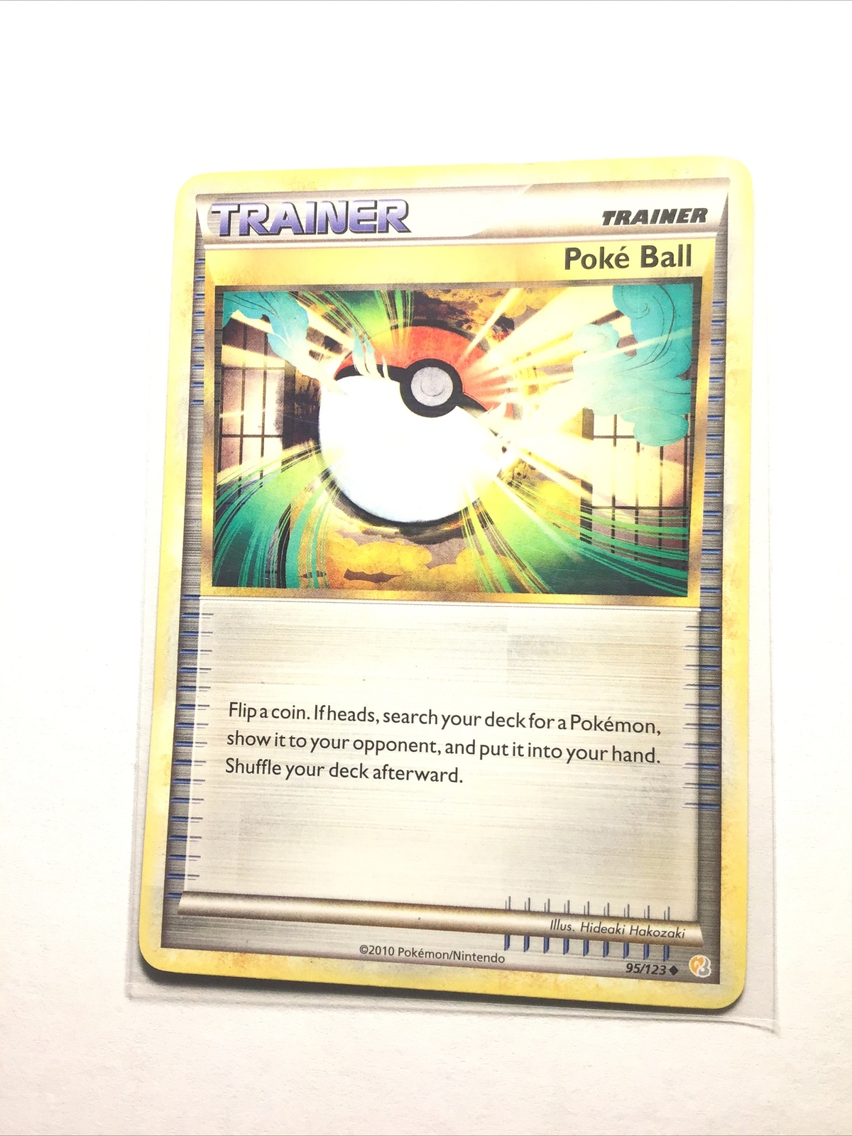 POKE BALL - 95/123 - HeartGold SoulSilver HGSS - Pokemon Card - PL