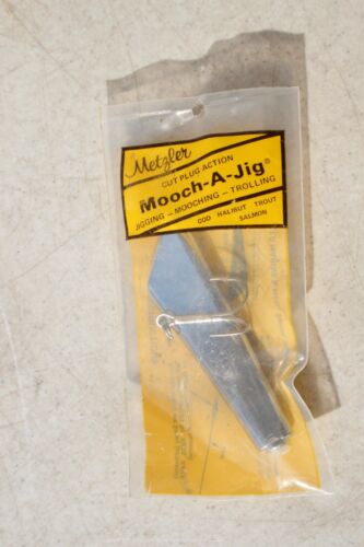 NOS METZLER MOOCH-A-JIG FRESH & SALTWATER JIG COD SALMON HALIBUT TROUT MADE USA