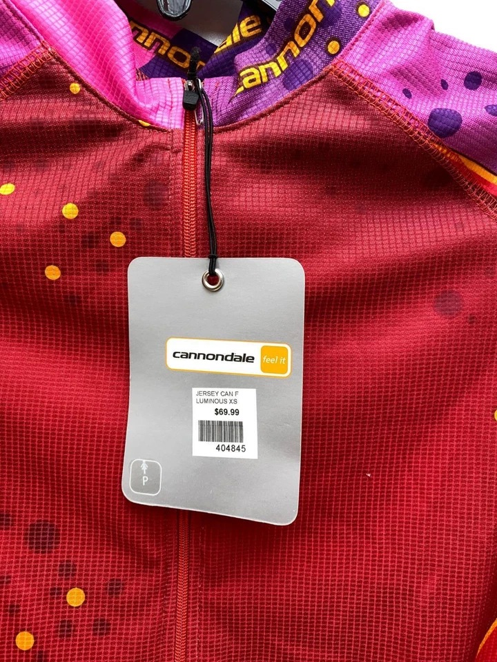NUEVO Jersey de ciclismo Cannondale para mujer LUMINOUS X-PEQUEÑO Foto 2 de 4