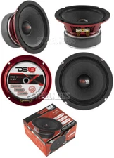 4x DS18 PRO-X5.4M 5.25" Midrange Speakers 1200 Watt 4 Ohm Car Midbass Mid Range