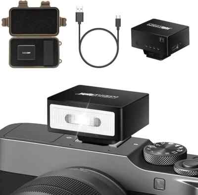 Medalight F1 Mini On-Camera Flash Light Speedlite For Ricoh GR3 Canon Sony Nikon