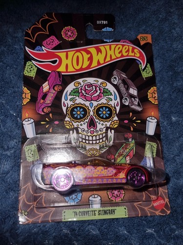 HOT WHEELS 2023 Complete Set of 5 Halloween Exclusives DXT91 - Picture 3 of 6